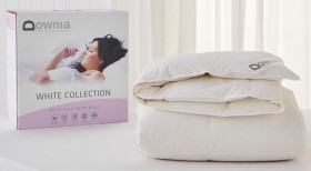 Downia+White+Collection+85%2F15+Duck+Down+%26amp%3B+Feather+Quilt