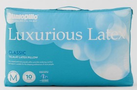 Dunlopillo+Luxurious+Latex+Classic+Medium+Profile+%26amp%3B+Feel+Standard+Pillow