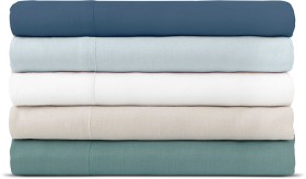 Australian+House+%26amp%3B+Garden+Sandy+Cape+Washed+Belgian+Linen+Sheet+Set%23