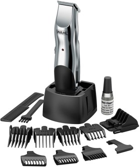 Wahl-Beard-Stubble-Trimmer-Chrome on sale