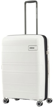 American-Tourister-Light-Max-Spinner-69cm-Off-White on sale