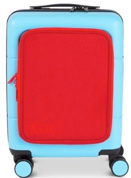Kadi+Kids+Carry-On+Adventure+Suitcase+-+Blue%2FRed