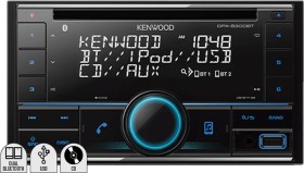 Kenwood+Double+Din+200W+CD+Dual+Bluetooth+Receiver