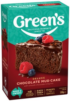 Green%26rsquo%3Bs+Baking+Mix+380-630g+or+Choco+Chip+Buttermilk+Pancake+Shake+335g+Selected+Varieties
