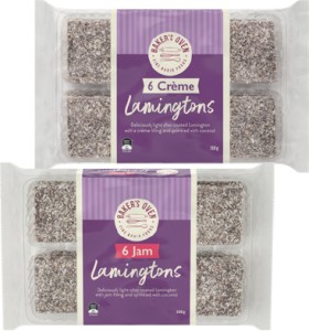 Baker%26rsquo%3Bs+Oven+Lamingtons+350g+Selected+Varieties