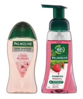Palmolive+Foaming+Hand+Wash+250mL+or+Hand+Sanitiser+48mL+Selected+Varieties