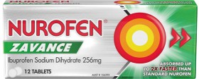 Nurofen+Zavance+Ibuprofen+Caplets+or+Tablets+12+Pack%2A%2A