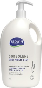 Redwin+Sorbolene+Daily+Moisturiser+1.1+Litre