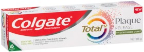 Colgate+Total+Plaque+Release+Toothpaste+95g+Selected+Varieties