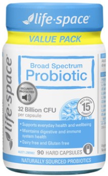 Life-Space-Broad-Spectrum-Probiotic-Capsules-90-Pack on sale
