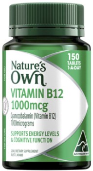 Natures-Own-Vitamin-B12-1000mcg-Tablets-150-Pack on sale