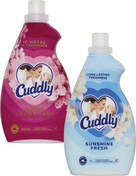 Cuddly-Concentrate-Fabric-Conditioner-900mL-1-Litre on sale