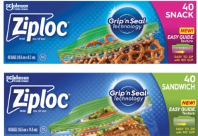 Ziploc-Resealable-Snack-or-Sandwich-Bags-40-Pack on sale
