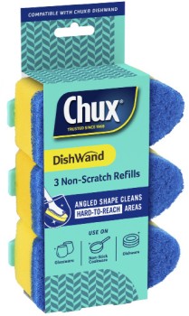 Chux-Non-Scratch-Dishwand-Refills-3-Pack on sale