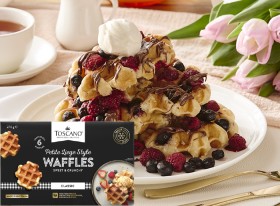 Toscano-Petite-Liege-Style-Waffles-6-Pack-270g on sale