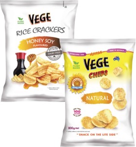 Vege-Chips-or-Rice-Crackers-75g-100g on sale