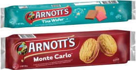 Arnotts-Monte-Carlo-or-Tina-Wafer-Biscuits-200g-250g on sale