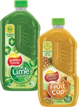 Golden-Circle-Cordial-2-Litre on sale