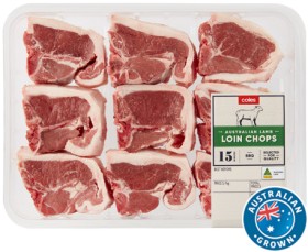Coles-Australian-Lamb-Loin-Chops on sale