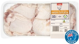 Coles-RSPCA-Approved-Chicken-Thigh-Cutlets on sale