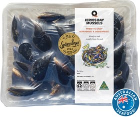 Jervis-Bay-Fresh-Mussels-1kg on sale