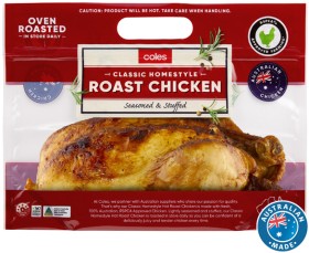 Coles-Hot-Roast-RSPCA-Approved-Chicken on sale