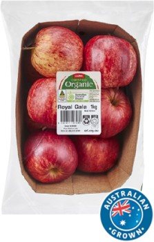 Coles-Australian-Organic-Royal-Gala-Apples-1kg-Pack on sale