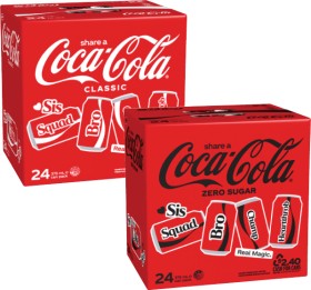 Coca-Cola-Soft-Drink-24x375mL on sale