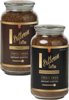 Vittoria-Freeze-Dried-Instant-Coffee-400g on sale