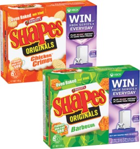 Arnotts-Shapes-Crackers-130g-190g on sale