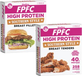 FroPro-FPFC-Chicken-Tenders-or-Burgers-300g on sale