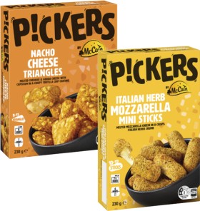Pickers-Snacks-230g-350g on sale