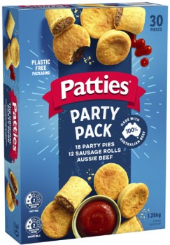 Patties-Party-Pack-30-Pack-125kg on sale