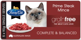 Fussy-Cat-Mince-Cat-Food-5x90g on sale