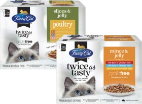 Fussy-Cat-Cat-Food-Pouch-12x80g on sale