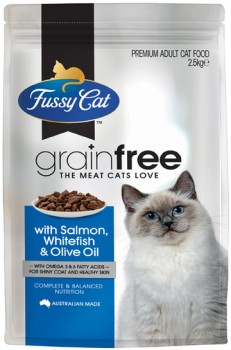 Fussy-Cat-Grainfree-Dry-Cat-Food-25kg on sale