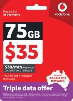 Vodafone-35-Starter-Pack on sale