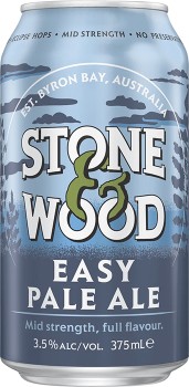 NEW+Stone+%26amp%3B+Wood+Easy+Pale+Ale+Cans+375mL