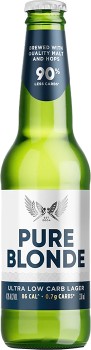 Pure+Blonde+Ultra+Low+Carb+Bottles+330mL