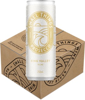 Small-Things-Wine-King-Valley-Fizzy-Bubbly-Prosecco-Carton-2024-250mL on sale