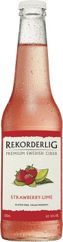 Rekorderlig-Premium-Strawberry-Lime-Cider-330mL on sale