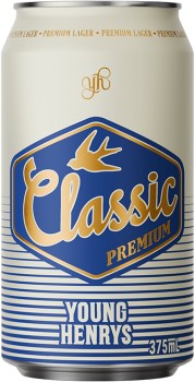 NEW-Young-Henrys-Classic-Premium-Lager-Can-375mL on sale