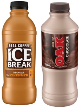 Ice+Break+Real+Coffee+or+Oak+Flavoured+Milk+750mL+Selected+Varieties