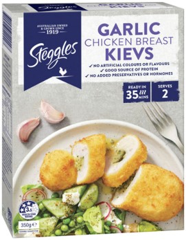 Steggles+Garlic+Chicken+Breast+Kiev+350g