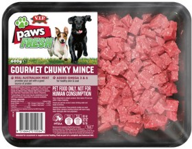 Paws+Fresh+Dog+Food+600g+Selected+Varieties+%28From+the+Meat+Dept%29