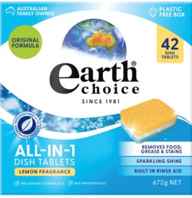 Earth+Choice+All+in+1+Dish+Tablets+42+Pack