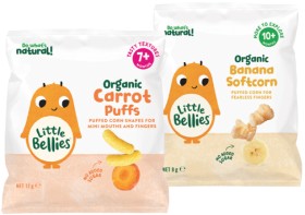 Little+Bellies+Organic+Puffs+12g+or+Softcorn+8g+Selected+Varieties