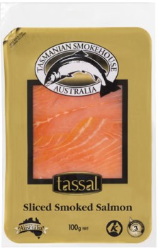 Tassal+Tasmanian+Sliced+Smoked+Salmon+100g