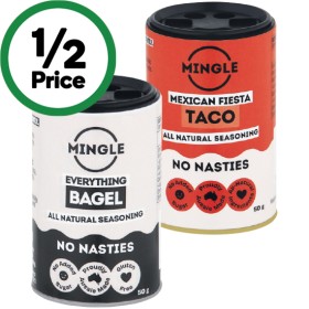Mingle-Seasonings-35-50g on sale