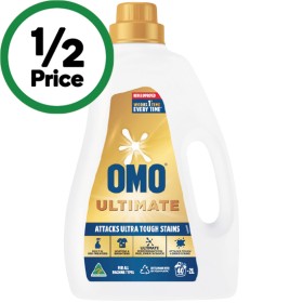 OMO-Ultimate-Laundry-Liquid-2-Litre-or-Powder-2-kg on sale
